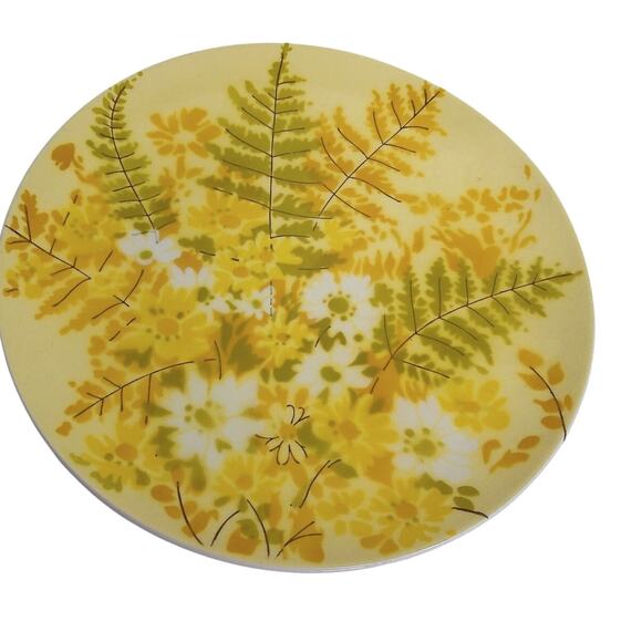 Vintage Mikasa Country Fashions Wild Blossoms Serving Platter Chop Plate - Picture 1 of 7